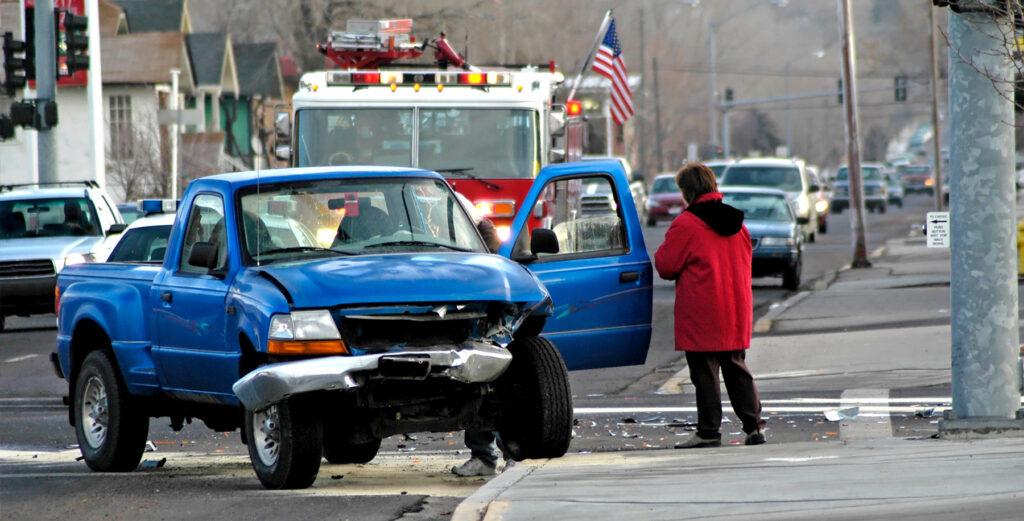 An accident near Fresno on January 20 ended with two people being transported to a hospital for medical care.