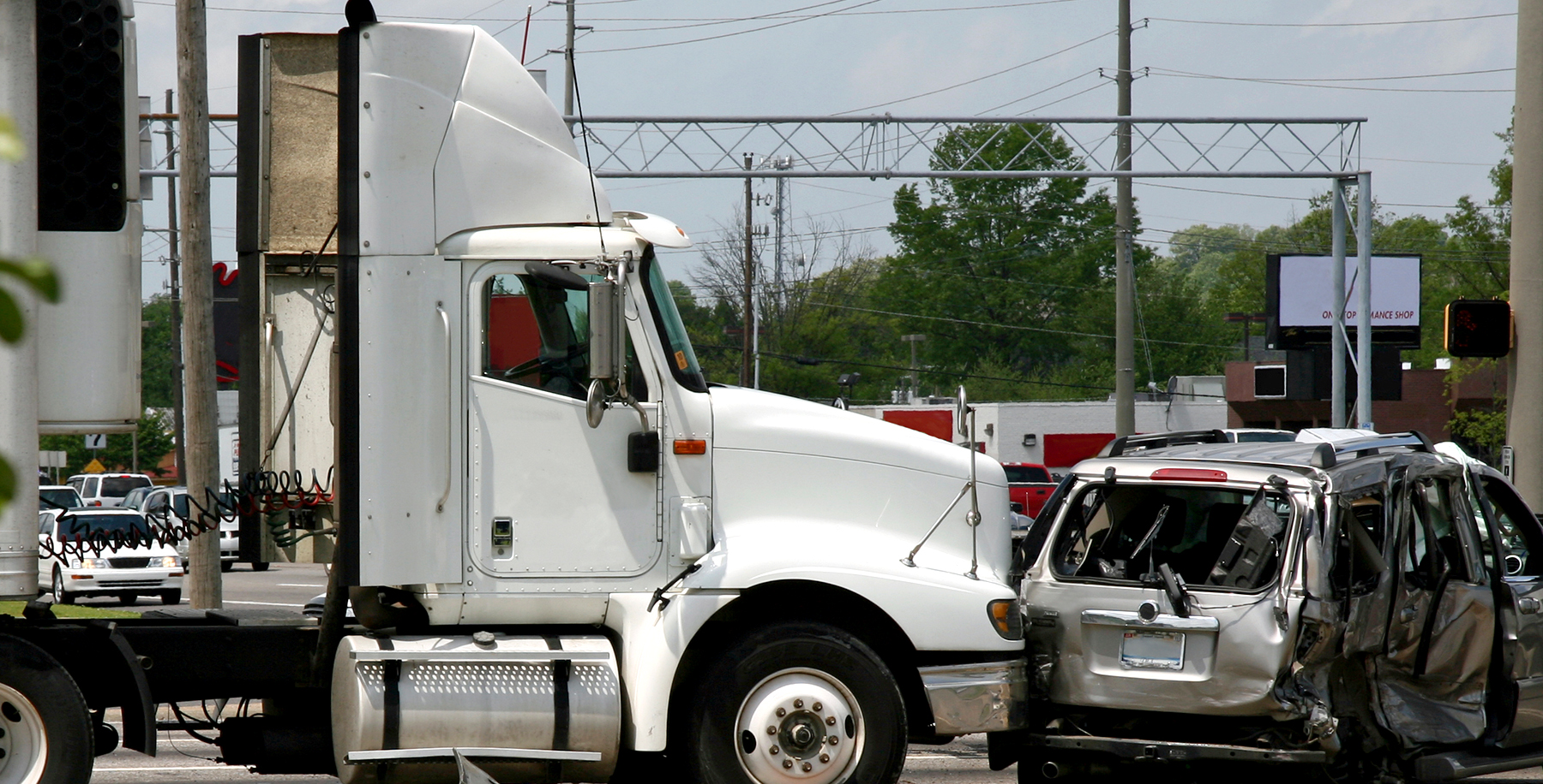 Injuries Reported in Fresno County Crash Involving Semis